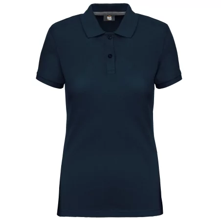 Polo manches courtes femme
