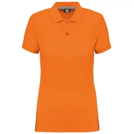 Polo manches courtes femme