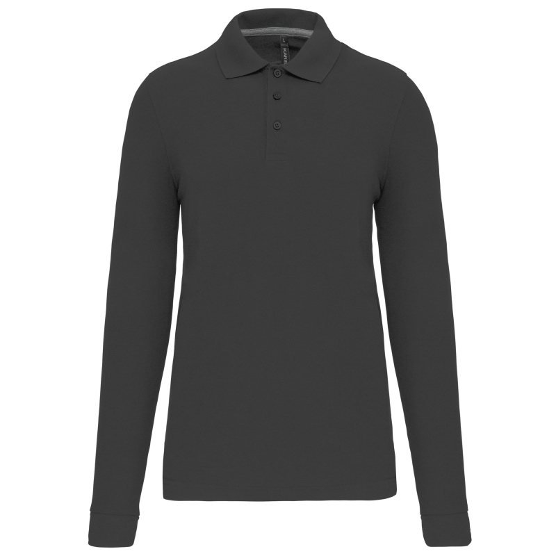 Polo manches longues homme