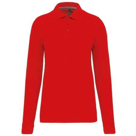 Polo manches longues homme