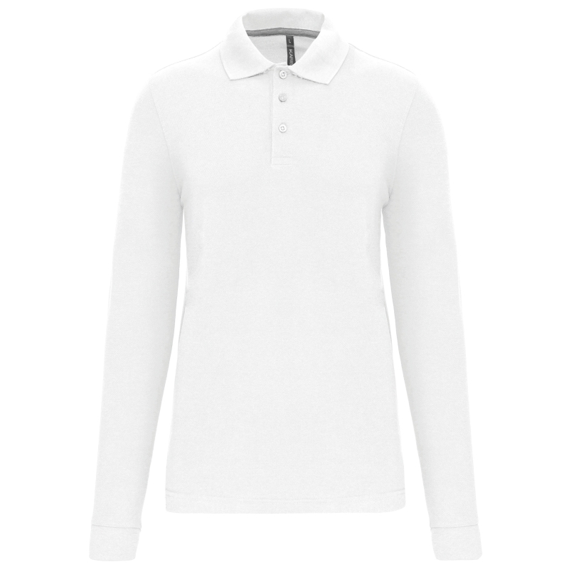 Polo manches longues homme