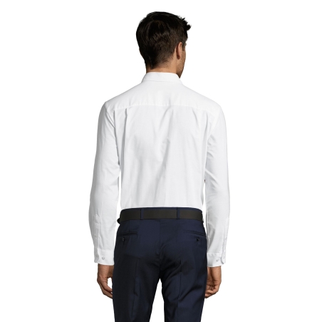 CHEMISE HOMME OXFORD MANCHES LONGUES