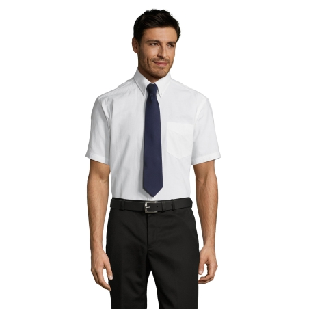 CHEMISE HOMME OXFORD MANCHES COURTES