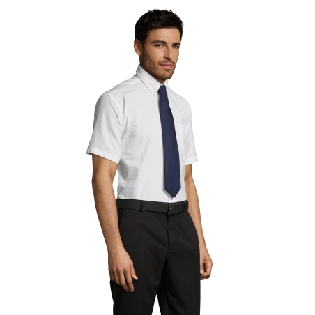 CHEMISE HOMME OXFORD MANCHES COURTES