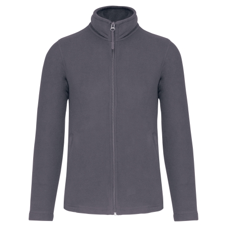 Veste micropolaire zippée homme