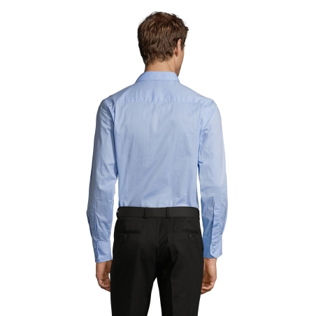 CHEMISE HOMME STRETCH MANCHES LONGUES