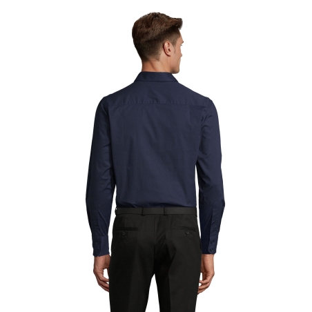 CHEMISE HOMME STRETCH MANCHES LONGUES