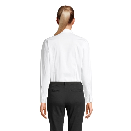 CHEMISE FEMME STRETCH MANCHES LONGUES