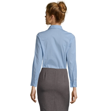 CHEMISE FEMME STRETCH MANCHES LONGUES