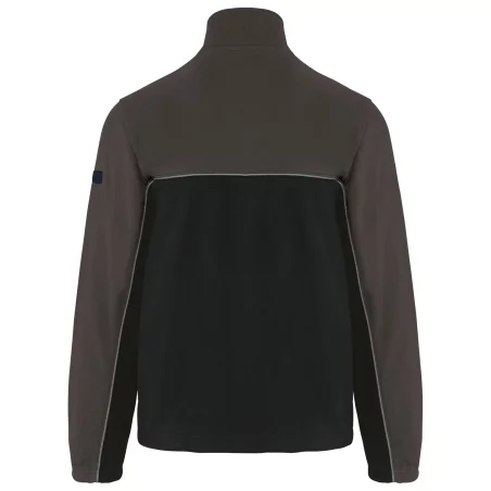 Veste micropolaire bicolore écoresponsable unisexe
