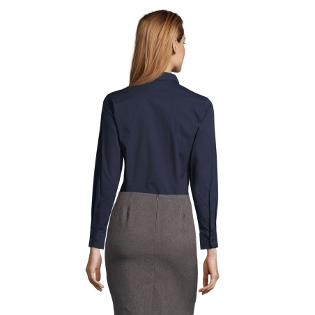 CHEMISE FEMME STRETCH MANCHES LONGUES