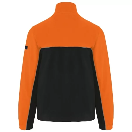 Veste micropolaire bicolore écoresponsable unisexe