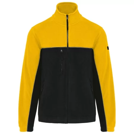 Veste micropolaire bicolore écoresponsable unisexe
