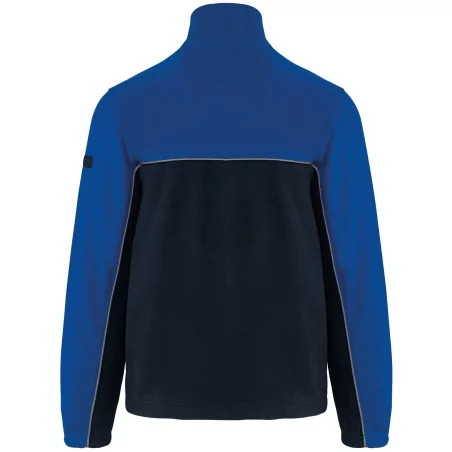 Veste micropolaire bicolore écoresponsable unisexe