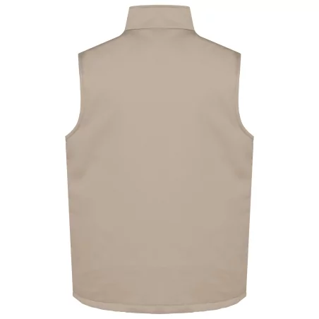 Gilet polycoton multipoches rembourré unisexe