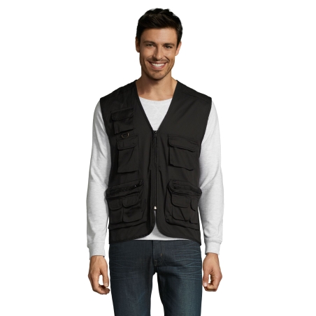 GILET REPORTER MULTIPOCHES