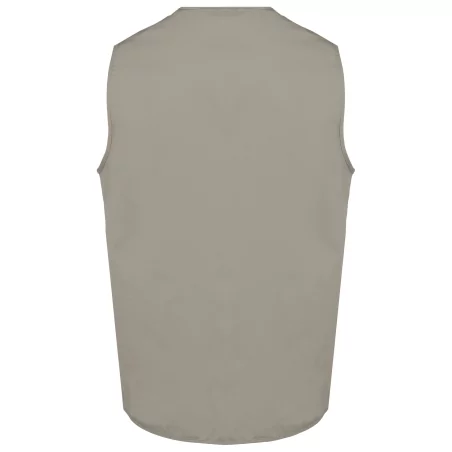 Gilet polycoton multipoches unisexe