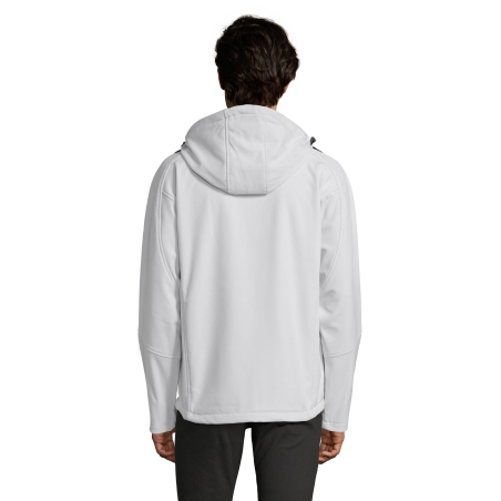 SOFTSHELL HOMME À CAPUCHE