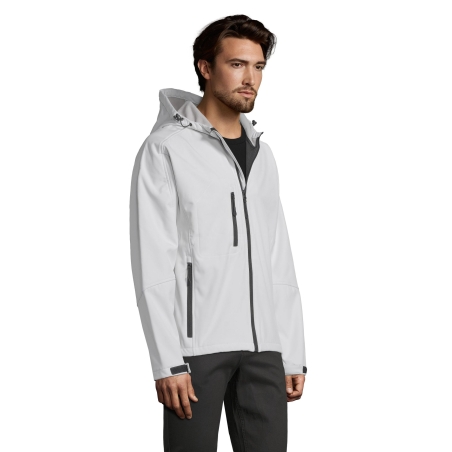 SOFTSHELL HOMME À CAPUCHE