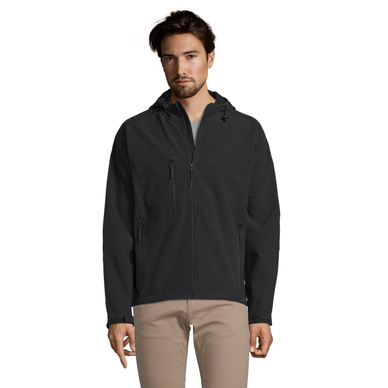 SOFTSHELL HOMME À CAPUCHE