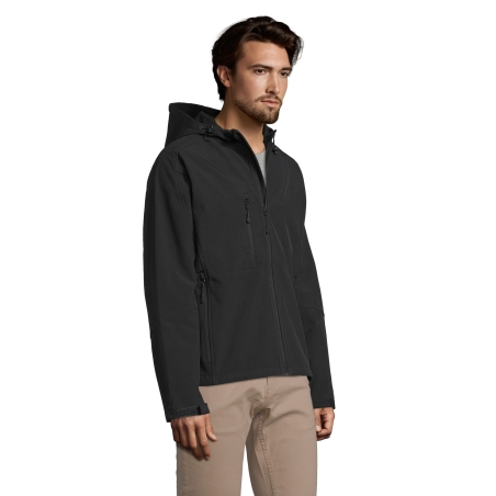 SOFTSHELL HOMME À CAPUCHE