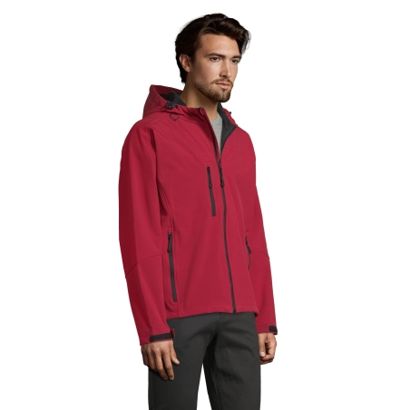 SOFTSHELL HOMME À CAPUCHE