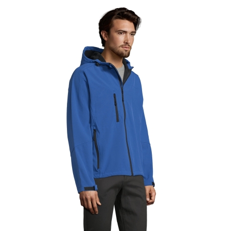 SOFTSHELL HOMME À CAPUCHE