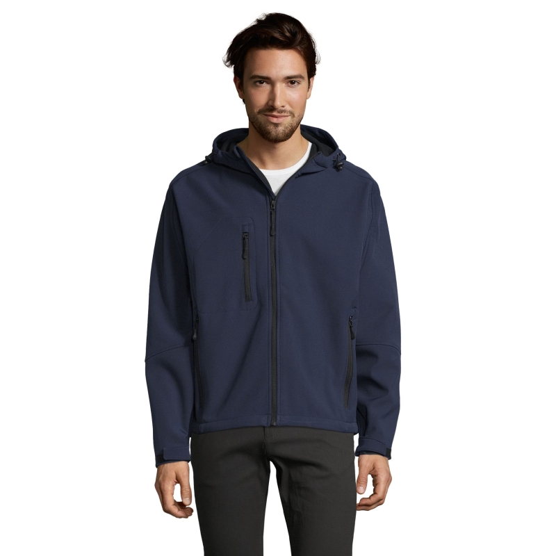 SOFTSHELL HOMME À CAPUCHE