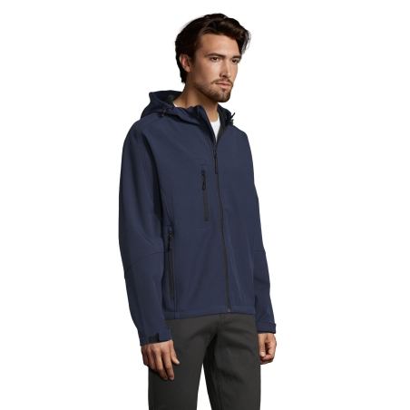 SOFTSHELL HOMME À CAPUCHE