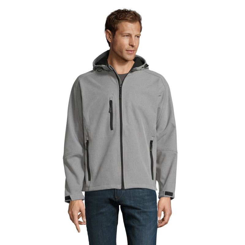 SOFTSHELL HOMME À CAPUCHE