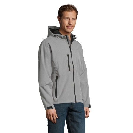 SOFTSHELL HOMME À CAPUCHE