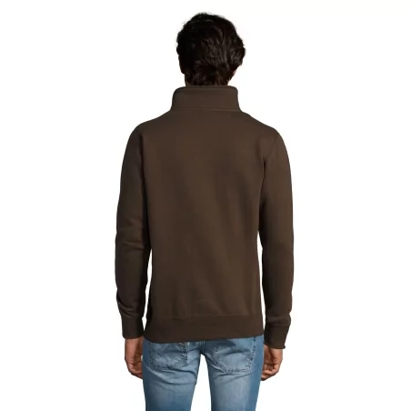 SWEAT-SHIRT HOMME COL CAMIONNEUR (1/4 ZIP)