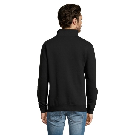 SWEAT-SHIRT HOMME COL CAMIONNEUR (1/4 ZIP)