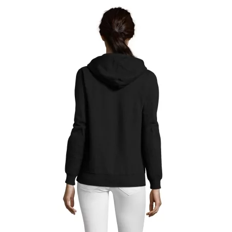 VESTE ZIPPÉE FEMME À CAPUCHE DOUBLÉE