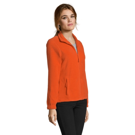 VESTE MICROPOLAIRE ZIPPÉE FEMME