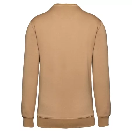Sweat-shirt Day To Day zip poche contrastée unisexe