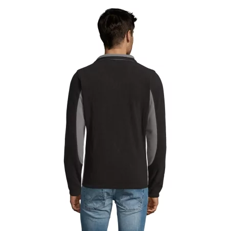 VESTE POLAIRE BICOLORE ZIPPÉE HOMME