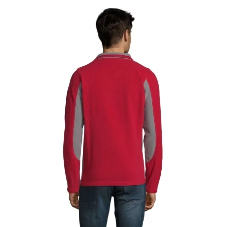 VESTE POLAIRE BICOLORE ZIPPÉE HOMME