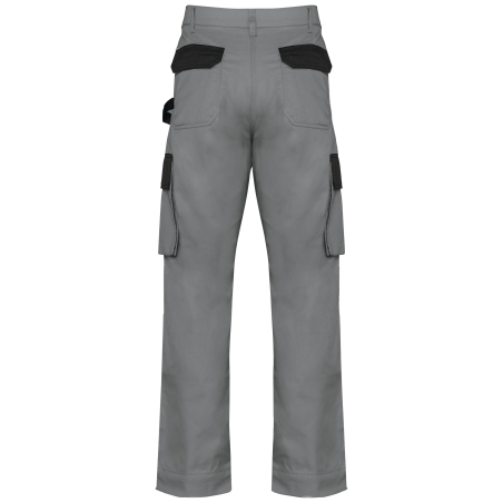 Pantalon de travail bicolore homme