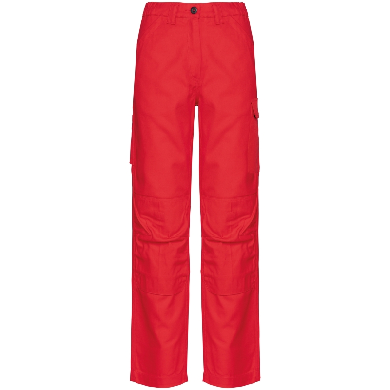 Pantalon de travail multipoches femme