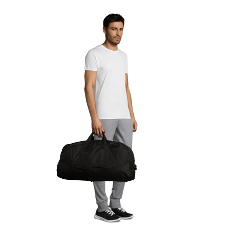 SAC DE VOYAGE/SPORT EN POLYESTER BICOLORE 600D