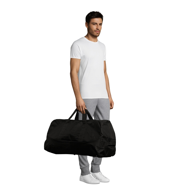 SAC DE VOYAGE/SPORT EN POLYESTER BICOLORE 600D