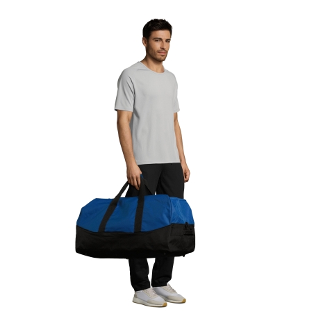 SAC DE VOYAGE/SPORT EN POLYESTER BICOLORE 600D