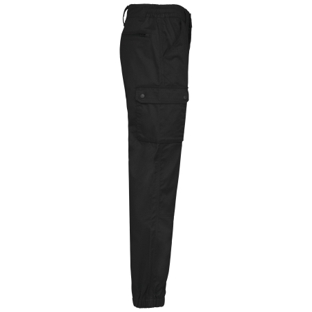 Pantalon cargo unisexe avec bas élastiqué