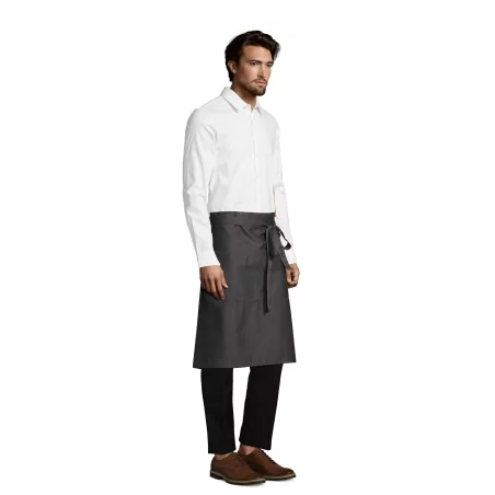 TABLIER MI-LONG AVEC POCHES
