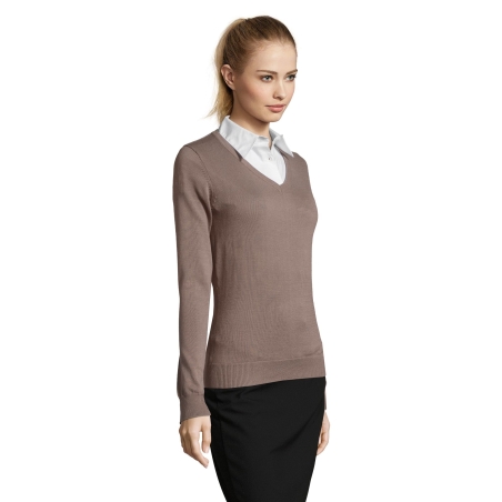 PULL COL V FEMME