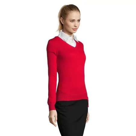PULL COL V FEMME