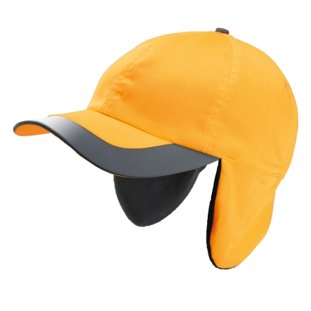 Casquette hiver fluorescente - 6 panneaux