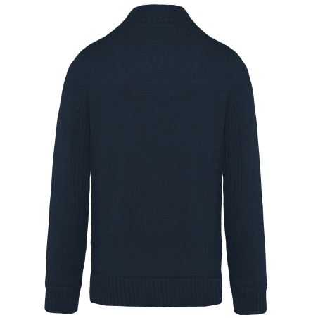 Cardigan doublé polaire homme