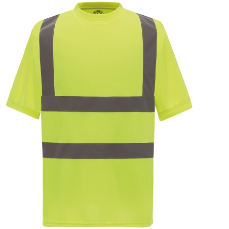 T-shirt manches courtes haute visibilité